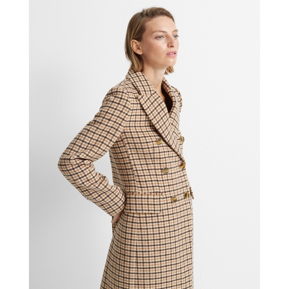 NWOT Club Monaco Jemma Plaid Coat - Picture 4 of 16